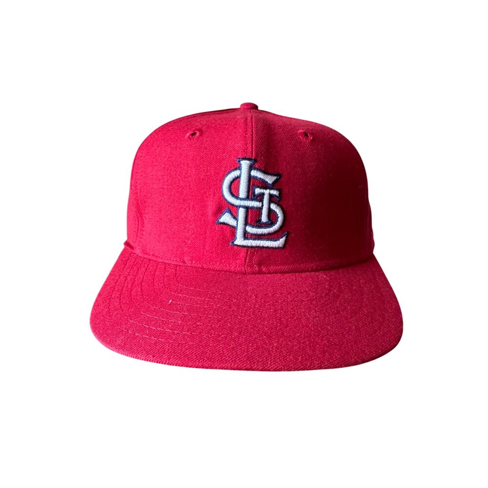 Vintage KM Pro St Louis Cardinals Wool Fitted Hat Size 7